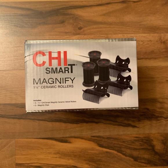 New CHI Ceramic Rollers Medium Rollers + Clips - Picture 10 of 14